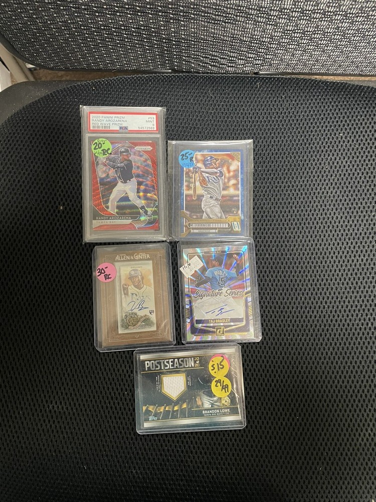 Tampa Bay Devil Rays 1000+ Card Lot Rookies Autos Relics #'d Longoria Snell Mead