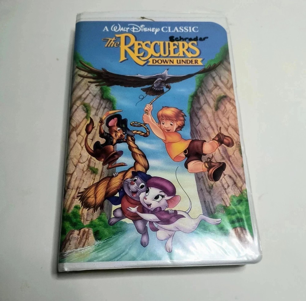 The Rescuers Down Under (VHS, 1991)