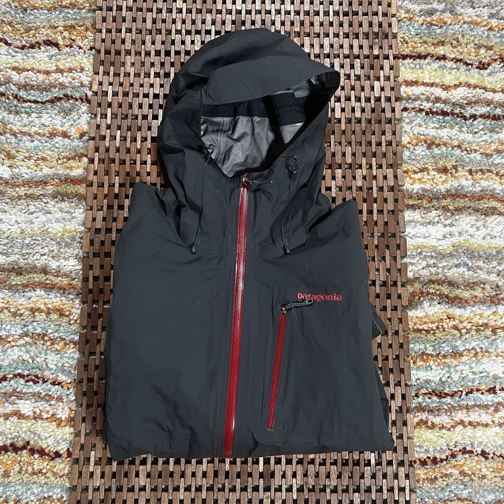 Patagonia Stretch Rain Shadow Waterproof Hooded Jacket Grey Size M