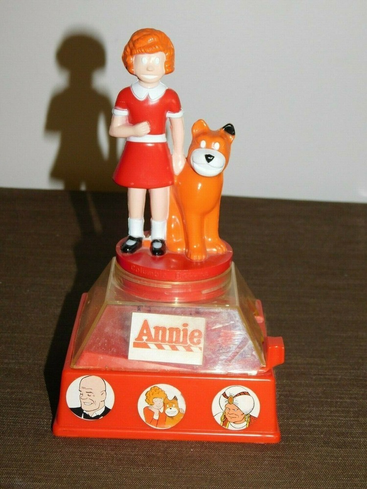 1981 Little Orphan Annie Penny Gumball Bank by Columbia Pictures