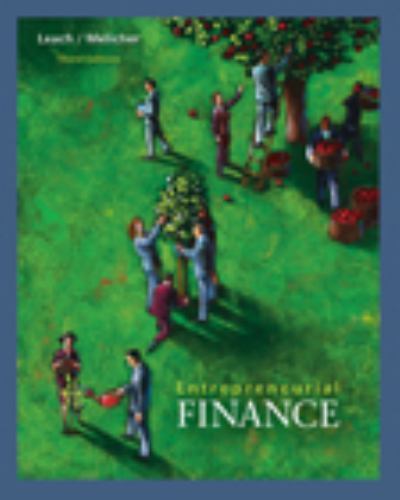 Entrepreneurial Finance, USED-Very Good, Leach, J. Chris,Melicher, Ronald W.