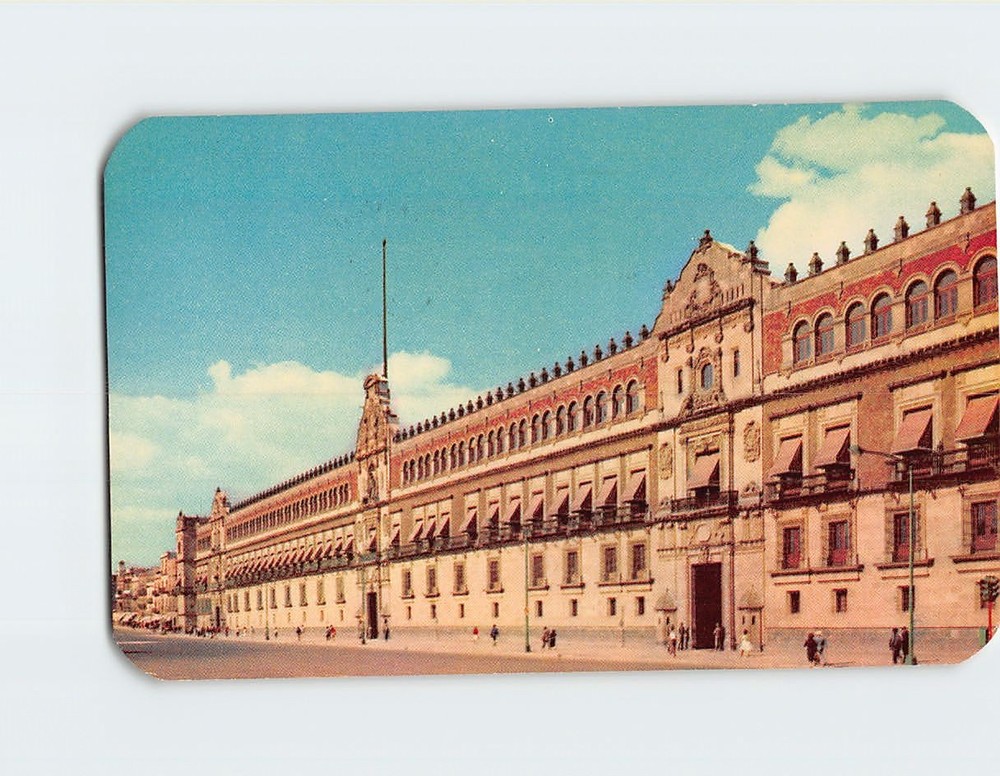 Postcard National Palace at Mexico City Mexico