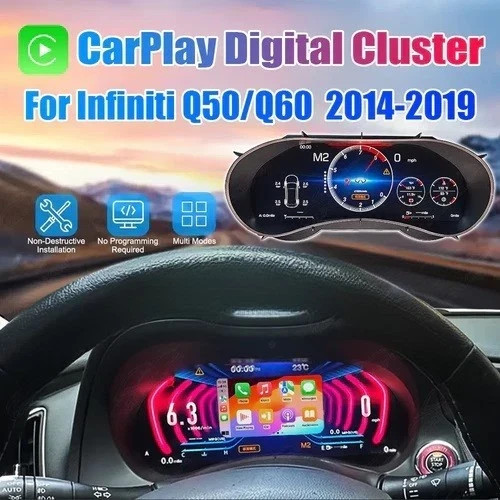 Digital Dashboard Instrument Cockpit Cluster 12.3