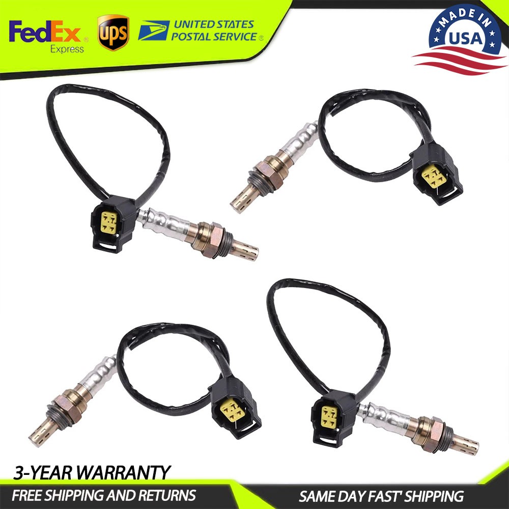 4PCS Oxygen O2 Sensor Up&Downstream For 2005-2009 Dodge Durango 3.7L 4.7L 5.7L
