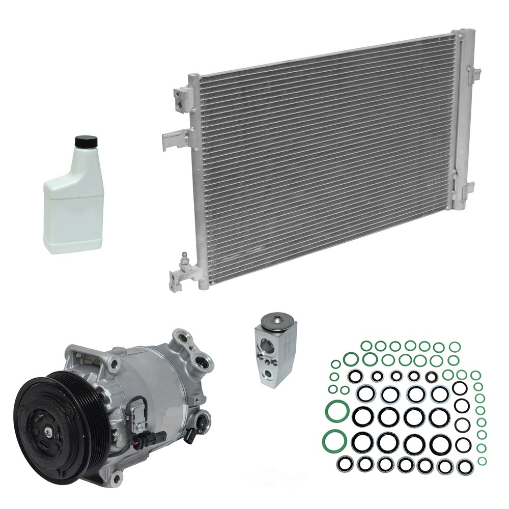 A/C Compressor Kit with Condenser for 2013 Buick LaCrosse 2.4L