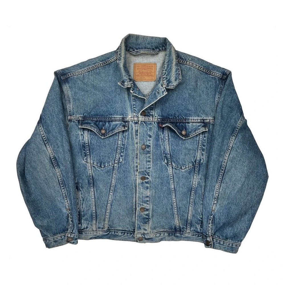 Levis Denim Jacket - XL Blue Denim