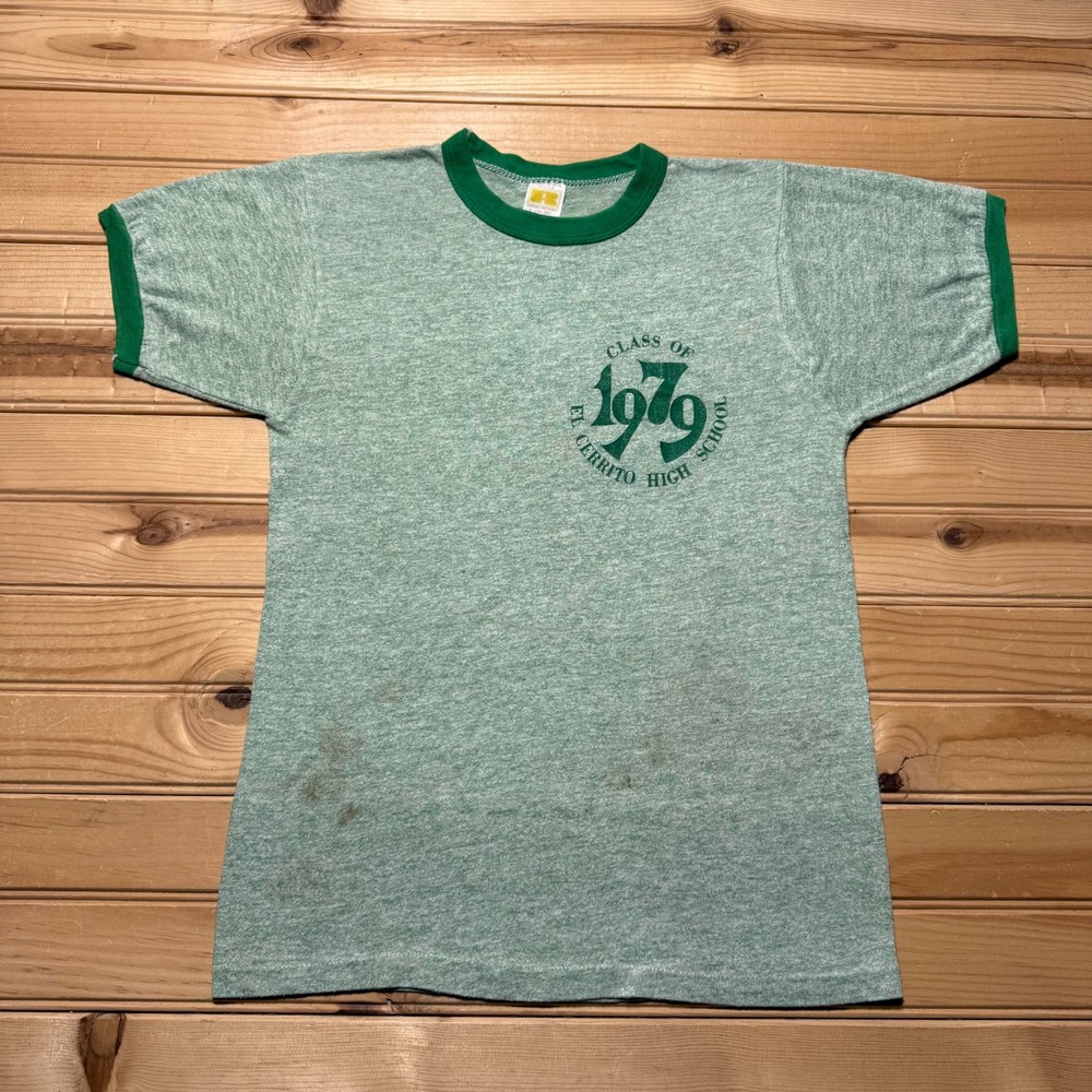 Vintage 1979 El Cerrito High School California Collegiate Athletic T-Shirt Small