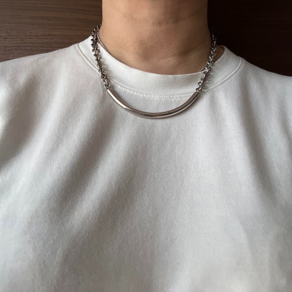 Spinelli Kilcollin Chain Necklace SV925 Unique with Certific Made in Los Angeles