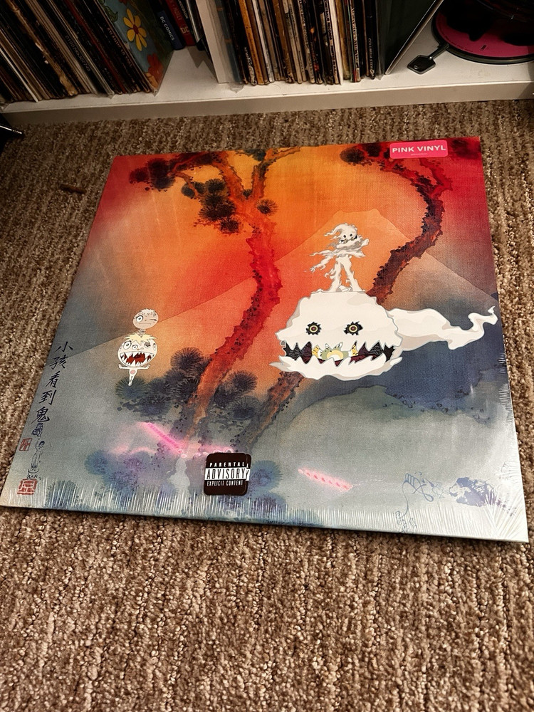 Kids See Ghosts Kids See Ghosts Pink Vinyl LP Sealed Rap/Hip Hop