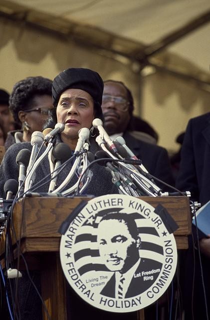 Coretta Scott King,Martin Luther King Time Caspule,Washington,DC,Highsmith