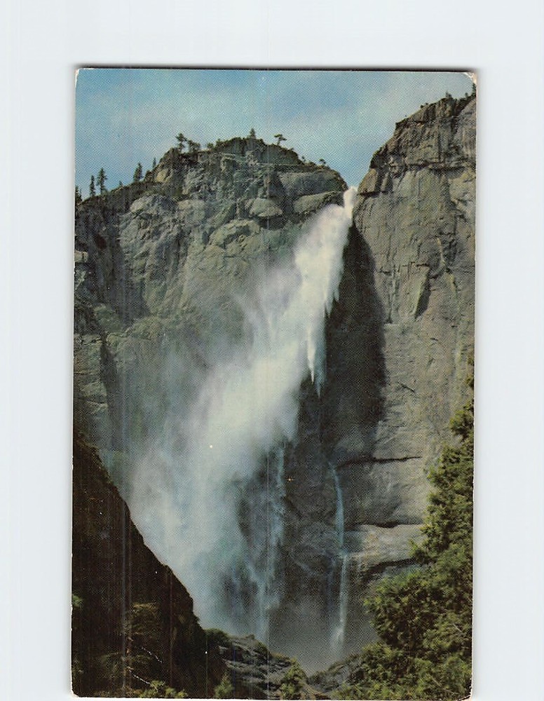 Postcard Upper Yosemite Fall Yosemite National Park California USA