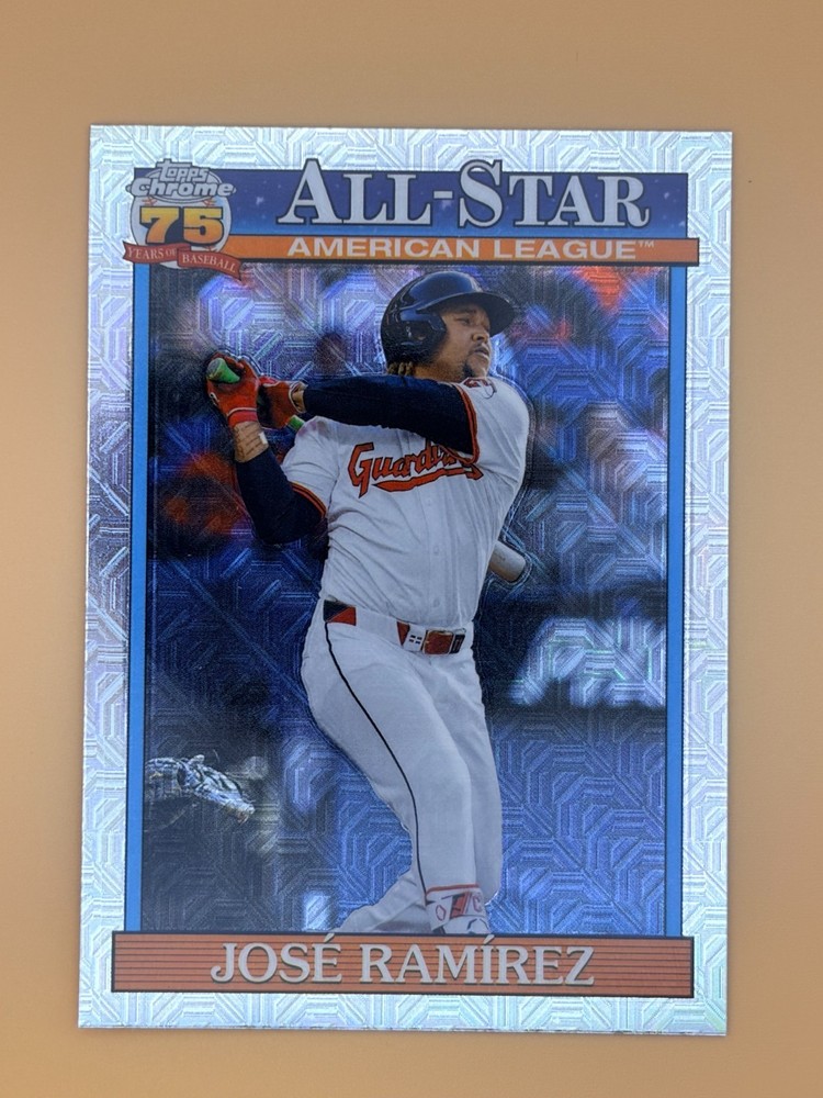 2026 Topps Series 2 Silver Pack Chrome All-Star Jose Ramirez #91ASC-18 Mojo