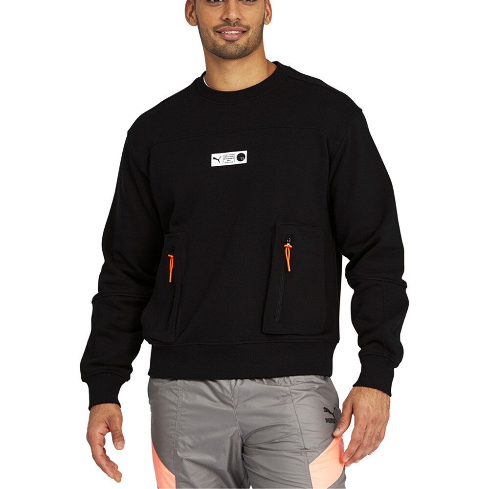 Puma Parquet Crew Neck Sweatshirt Mens Size S   599941-03