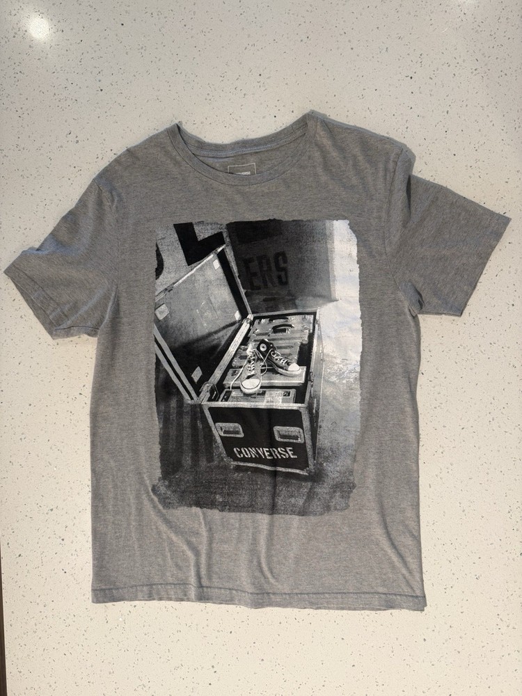 Brand New Gray Converse Shirt - Size Adult Small