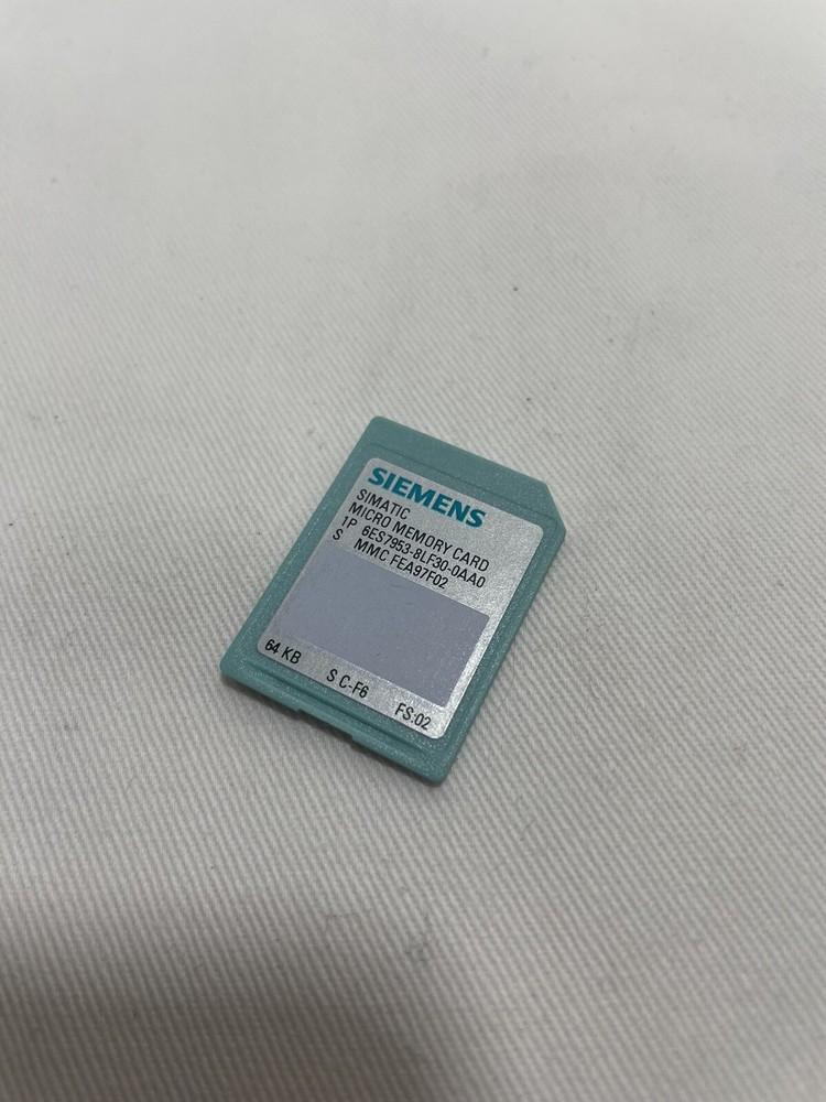 Siemens  SIMATIC S7 Micro Memory Card 6ES7953-8LF30-0AA0 6ES7 953-8LF30-0AA0