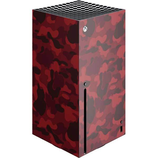 Camouflage Xbox Series X Console Skin - Red Street Camo