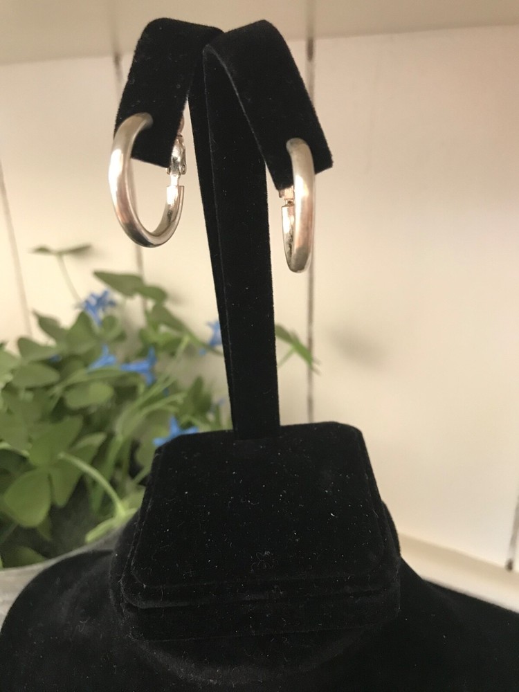 Silver Hoop Earrings