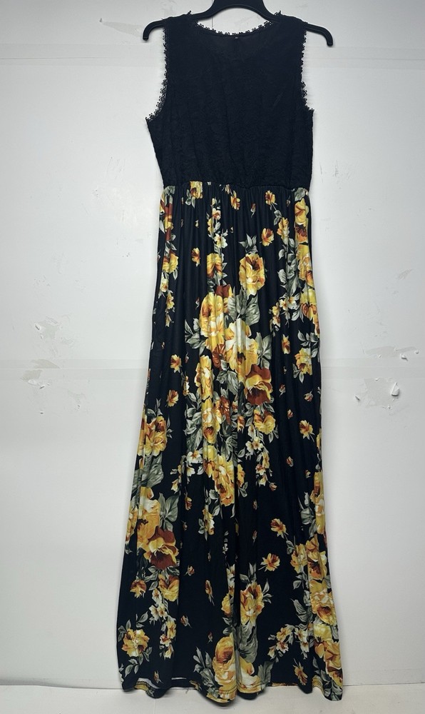 Women’s floral long dress size XL