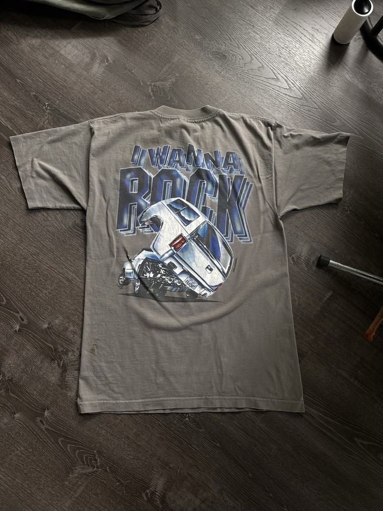 Vintage 90s Rollin Hard Lowrider Truck Shirt Size Large