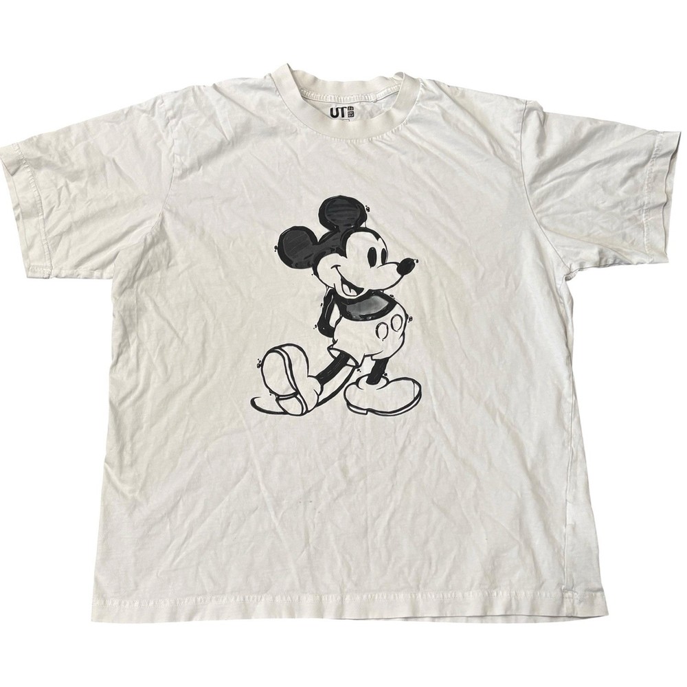 Uniqlo x Disney Mens Short Sleeve Graphic T-shirt Size XL Mickey