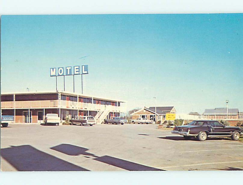 Unused Pre-1980 OLD CARS & BRYCE MOTEL Bowling Green Kentucky KY s5906