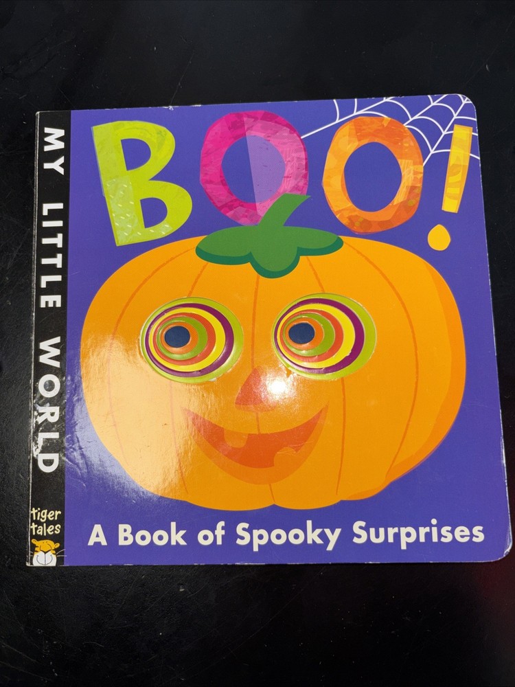 Boo! : A Book of Spooky Surprises by Jonathan Litton (2015, Children's Board...