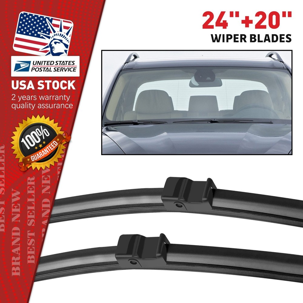 OEM Windshield Wiper Blades Pair 24