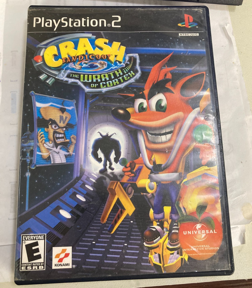 Crash Bandicoot the Wrath of Cortex Sony PlayStation 2 Complete
