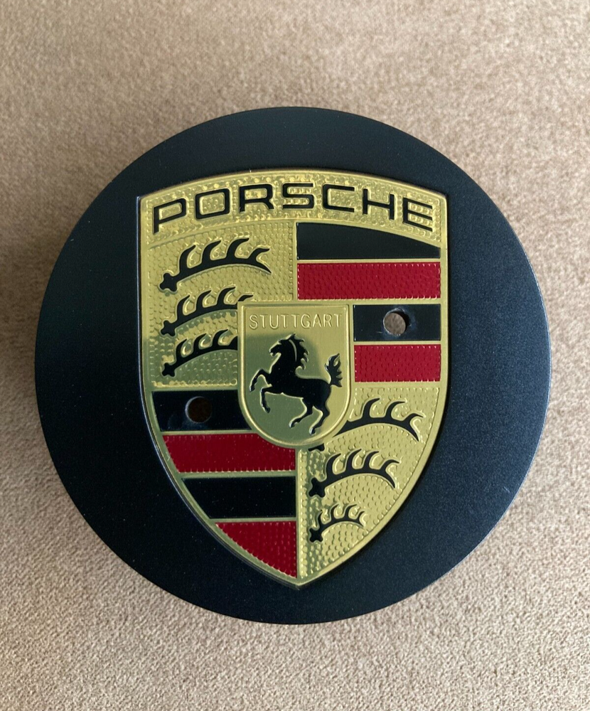 Porsche Macan GTS OEM Matte Flat Black Wheel Center Cap 95B-601-151-AJE1