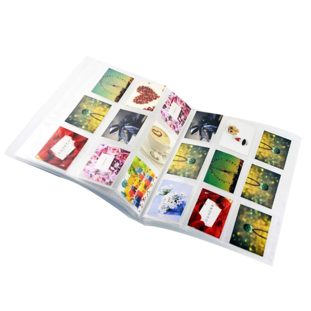 Picture Holder Small Book Transparent Album Pages Photo Lattices