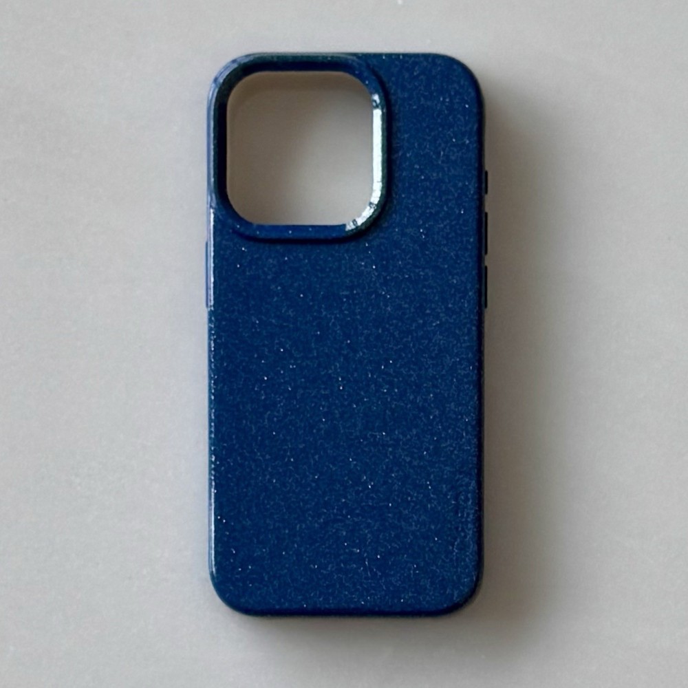 CASELY Midnight Sky Navy Enchanted Shimmer Case, iPhone 15/15 Pro, MagSafe