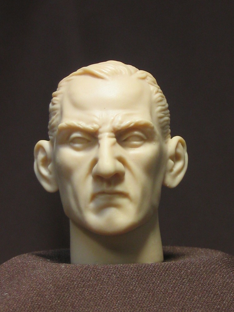 V-33 CUSTOM RESIN UNPAINTED HEAD SCULPT Action figures 1/6 Scale