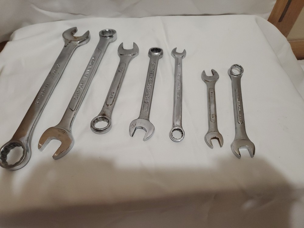 Lot Of 7 Misc Wrenches