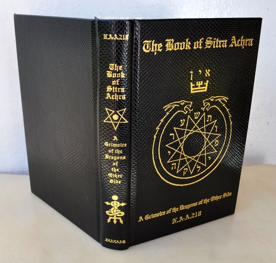 THE BOOK OF SITRA ACHRA First Edition Limited 1/777 Ixaxaar Rare Occult TOTBL