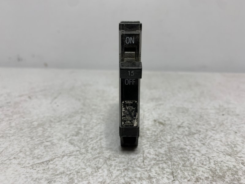 GE THQB115 Circuit Breaker 15A 120/240V 1-Pole