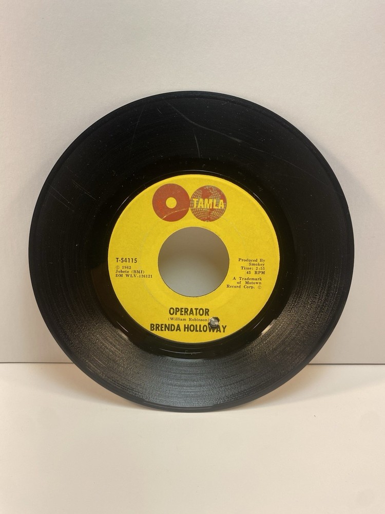 northern soul - 45- Brenda Holloway “Operator” Motown Tamla