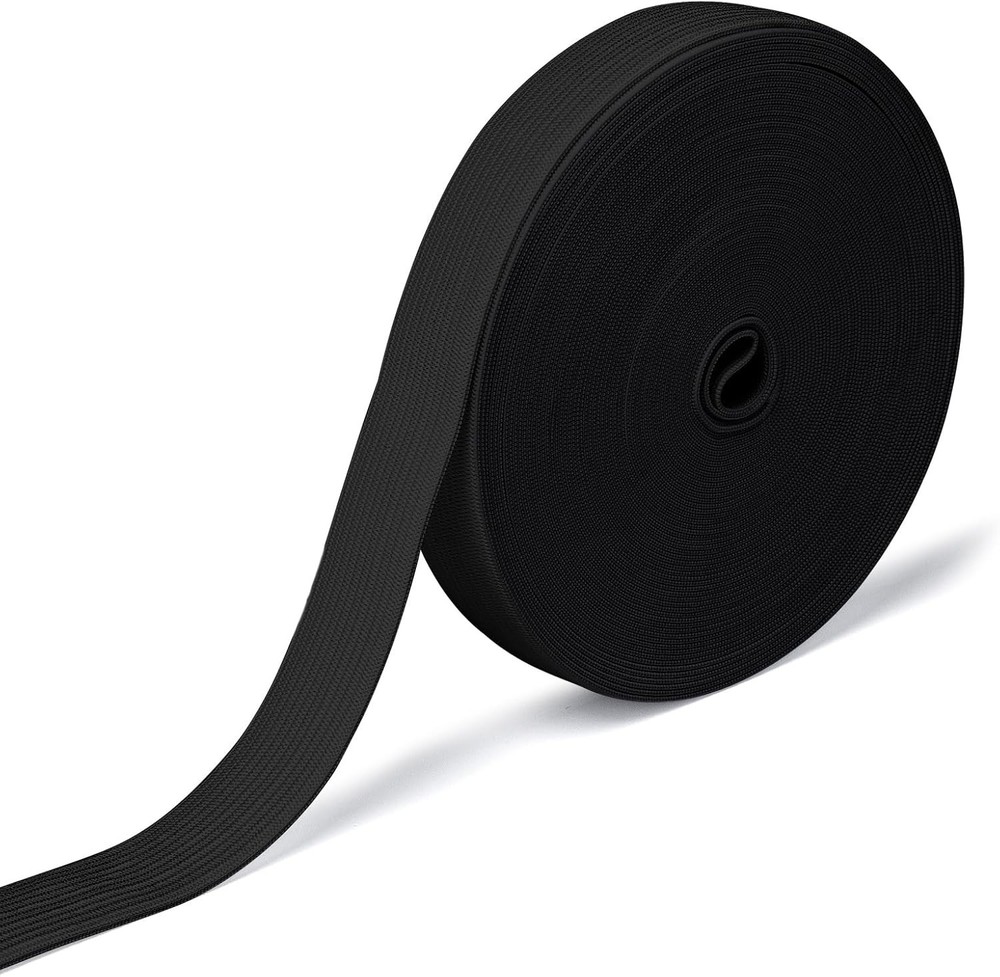 Elastic Band for Sewing, 3/4 Inch x 1 or 12 Yard High Elasticity Sewing Elastic