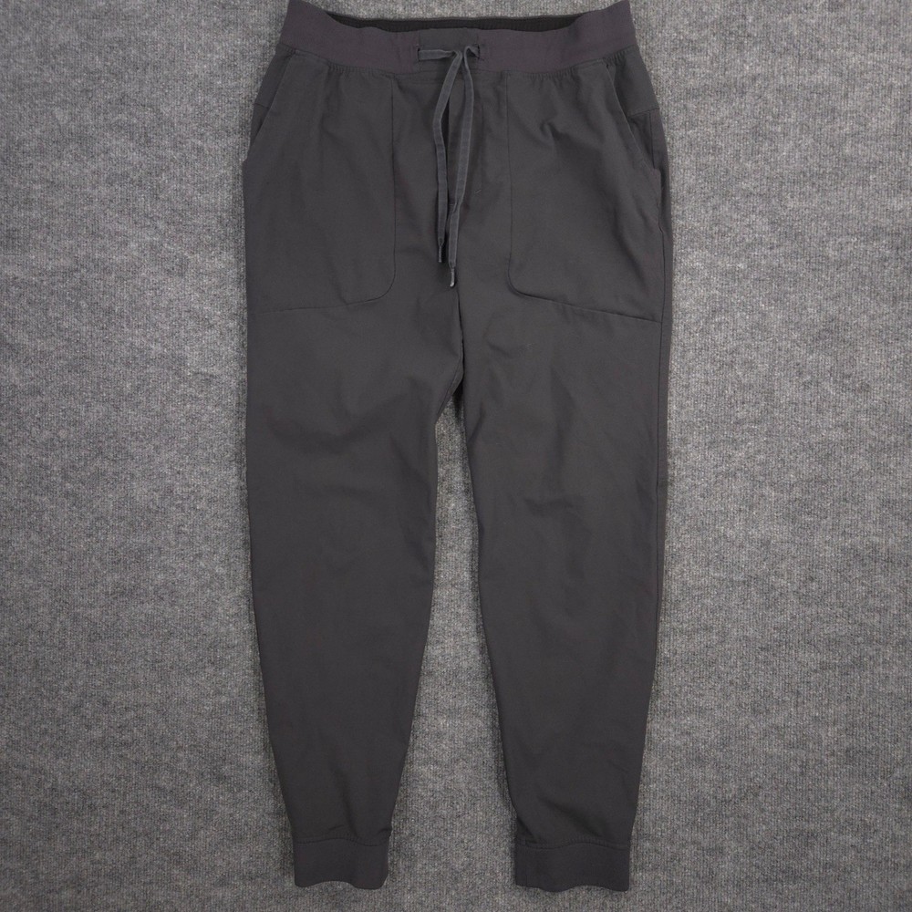 Lululemon ABC Jogger Pants Mens L Gray Warpstreme Performance Golf Gym Training