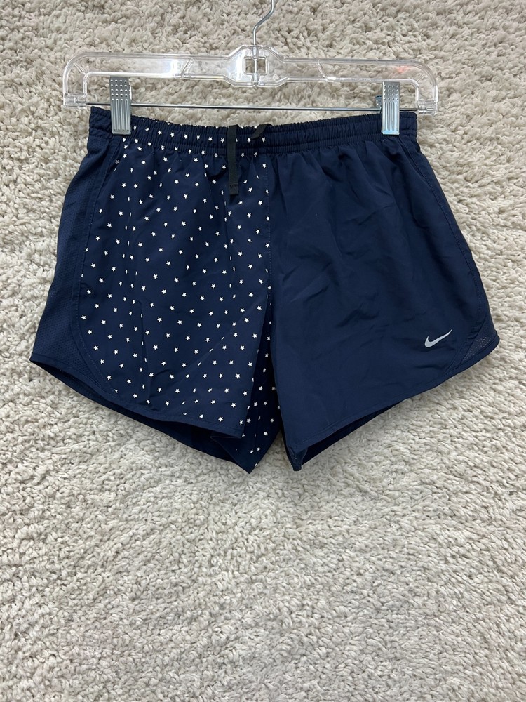 Nike Shorts Large Adult Blue Sportswear Tennis Running Dri Fit Lined Womens L