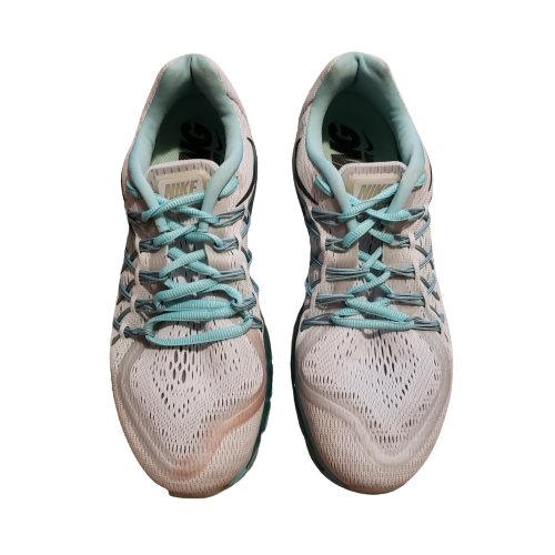 Nike Air Max Running Shoes Aqua Gray Women's 9.5 Outdoor Sneakers Athletic