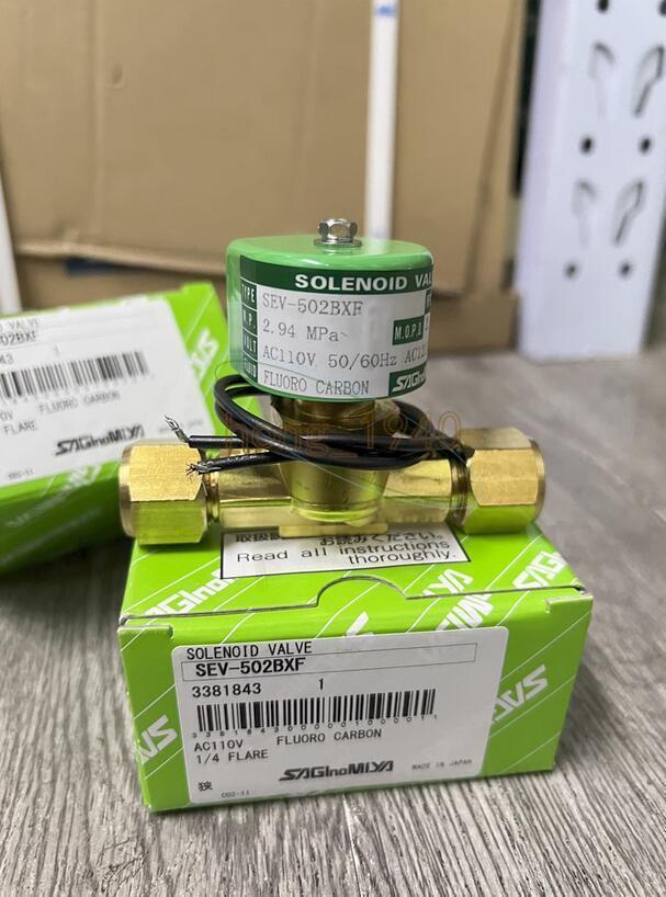 1PCS NEW For Saginomiya SEV-502BXF Solenoid Valve AC110V