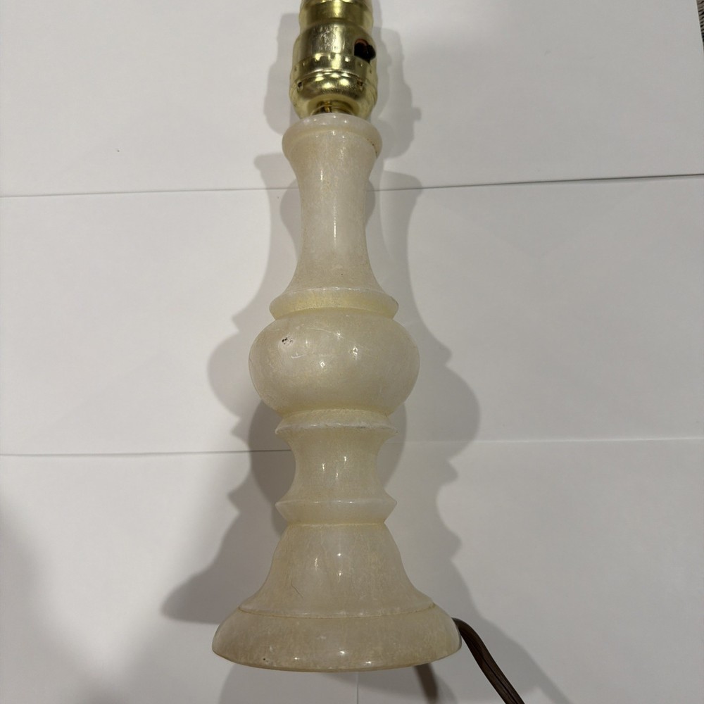 Alabaster Table Lamp 8 Inch