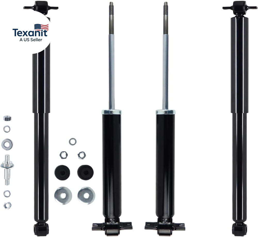 Set of 4 Front-Rear Shock Absorber for 1964-1967 Chevrolet Chevelle