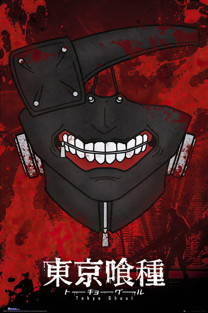 Tokyo Ghoul - Anime TV Show Poster (Mask) (Size: 24