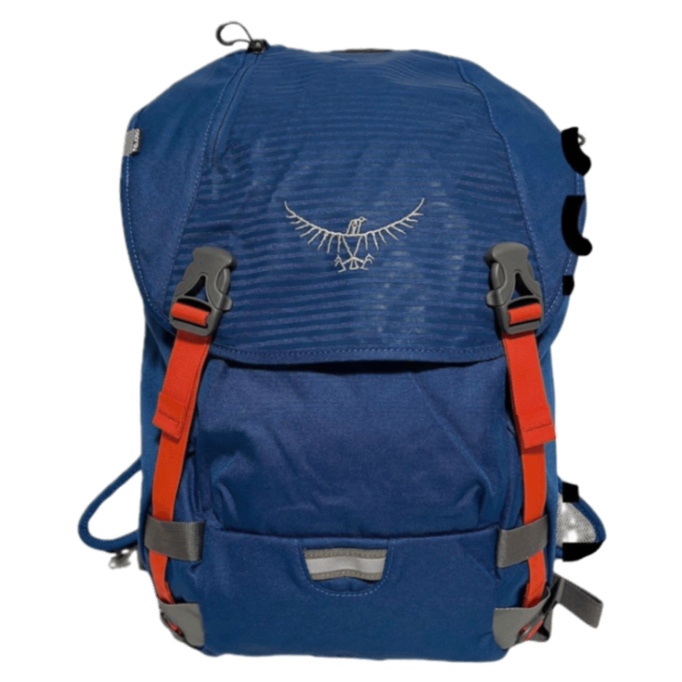 OSPREY Flap Jack Pack Hiking Backpack - 21L - Blue - New Condition