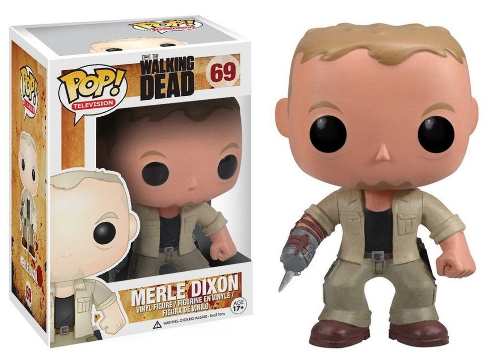 (Box Damage) Funko Pop! The Walking Dead Merle Dixon #69