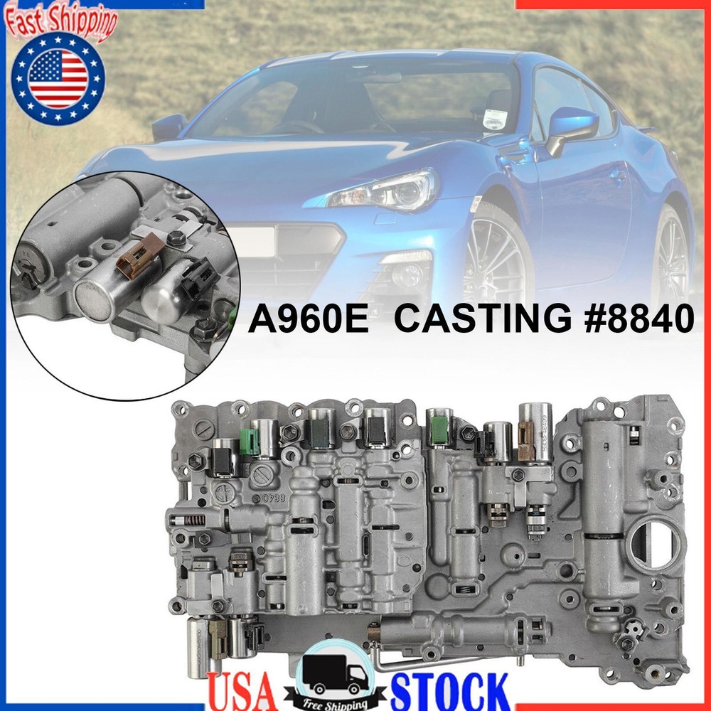 A960E A960 Transmission Valve Body W/ Solenoids TB-65SN For BRZ Crown