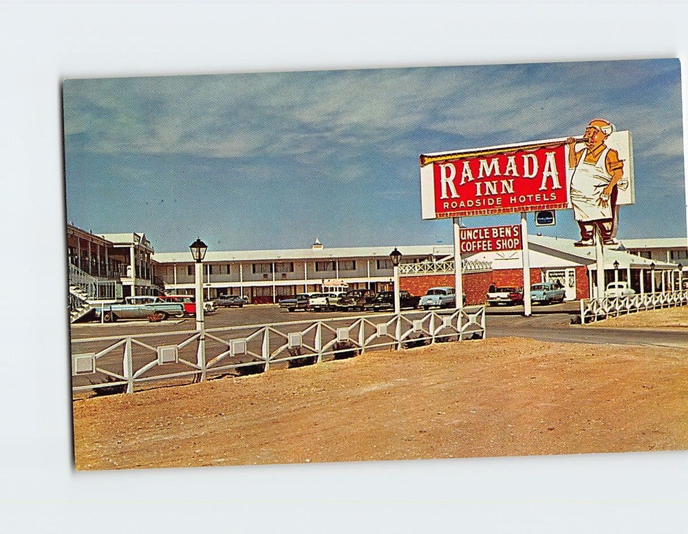 Postcard Ramada Inn Lubbock Texas USA