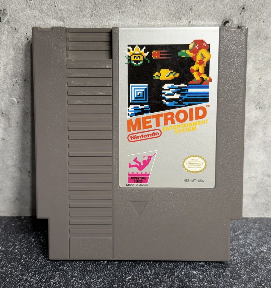 Nintendo NES - Metroid - UNTESTED - Cartridge Only