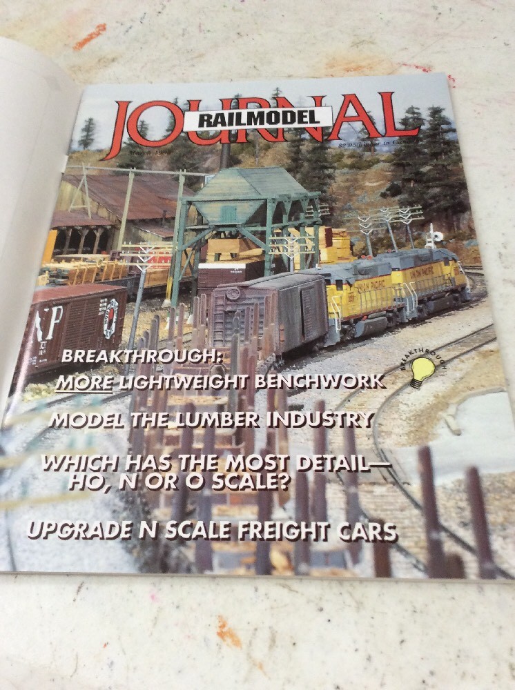 RAILMODEL JOURNAL TRAIN MAGAZINES March 1995